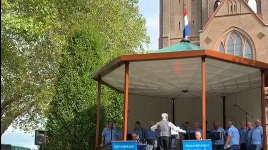zondag 15 september 2019 de Speuit treedt op tijdens de IN markt op de Brink